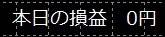 チャート上の本日の表示の画像